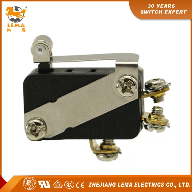 Lema Kw7-33L1 Screw Terminal Roller Lever Snap Action Micro Switch