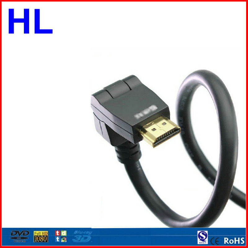 High Speed 1080P 180 Degree Rotatable HDMI Cable China Expert