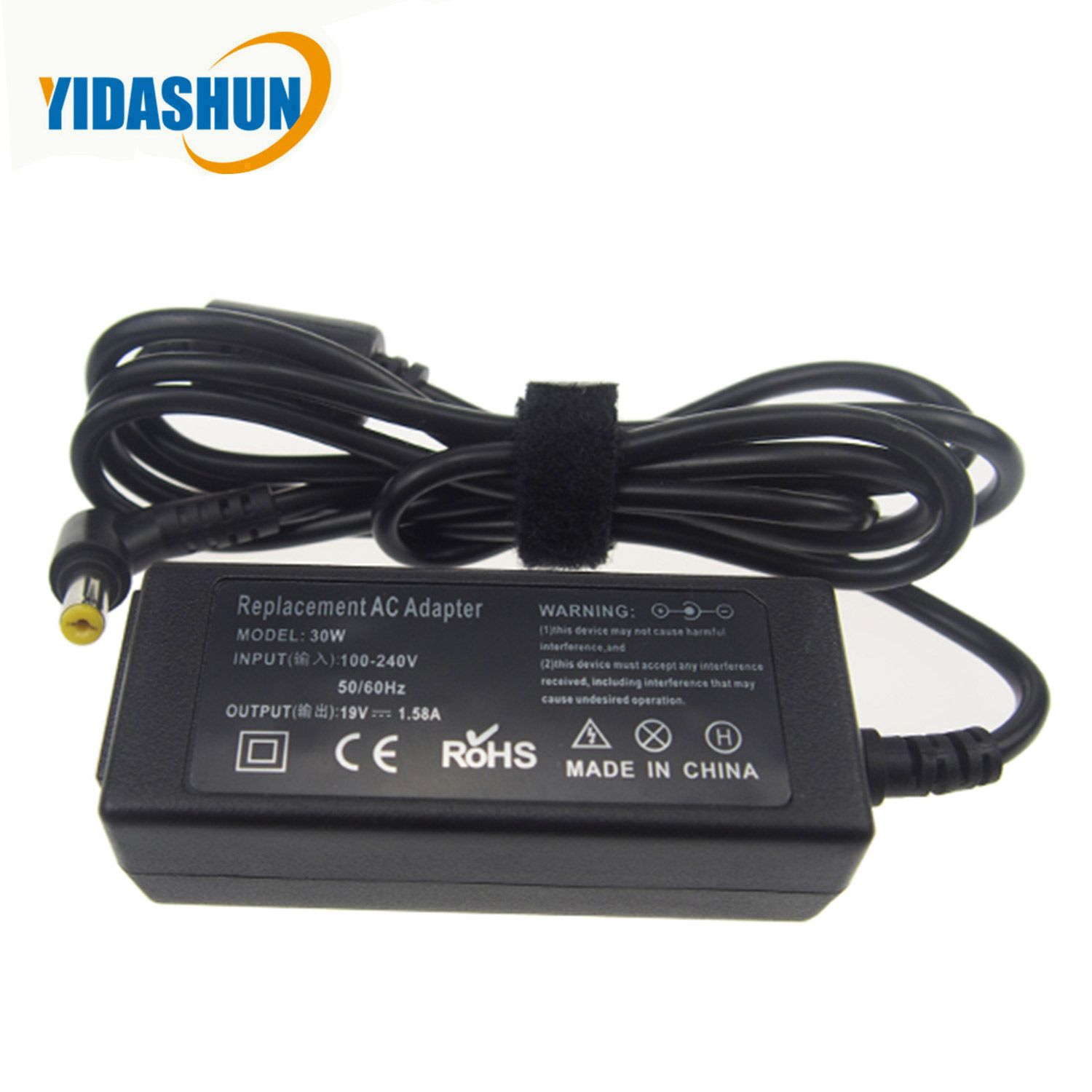AC/DC Adapter 19V 1.58A 5.5*2.5 Power Laptop Adapter for DELL