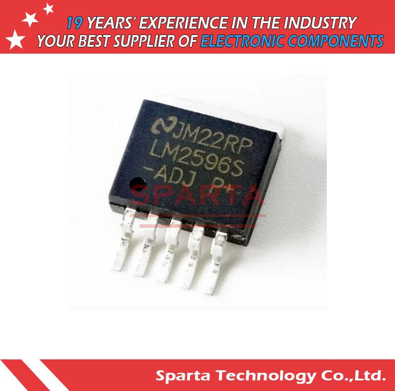 Lm2596s-Adj Lm2596 3A To263-5 Step-Down Voltage Regulator
