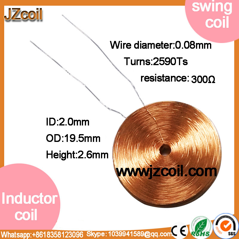 Power Inductor Coil Copper Coil Air Core Coil for Inducting