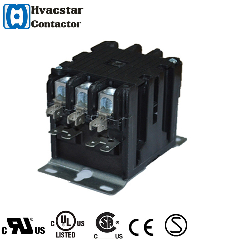 UL Certificated 3 Pole 40 AMPS 24 V Dp Contactor