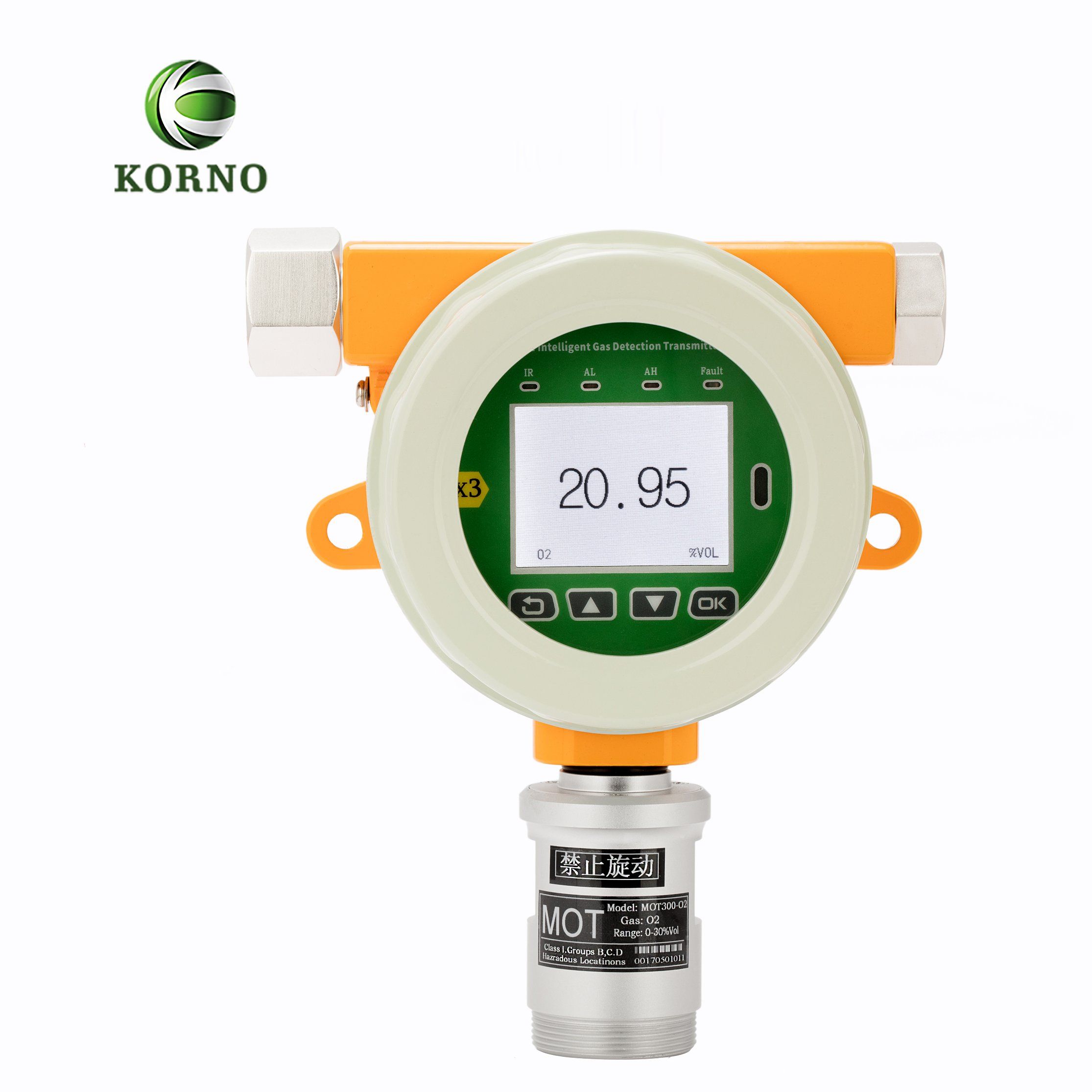 IP65 Wall Mounted Fixed Voc Gas Detector