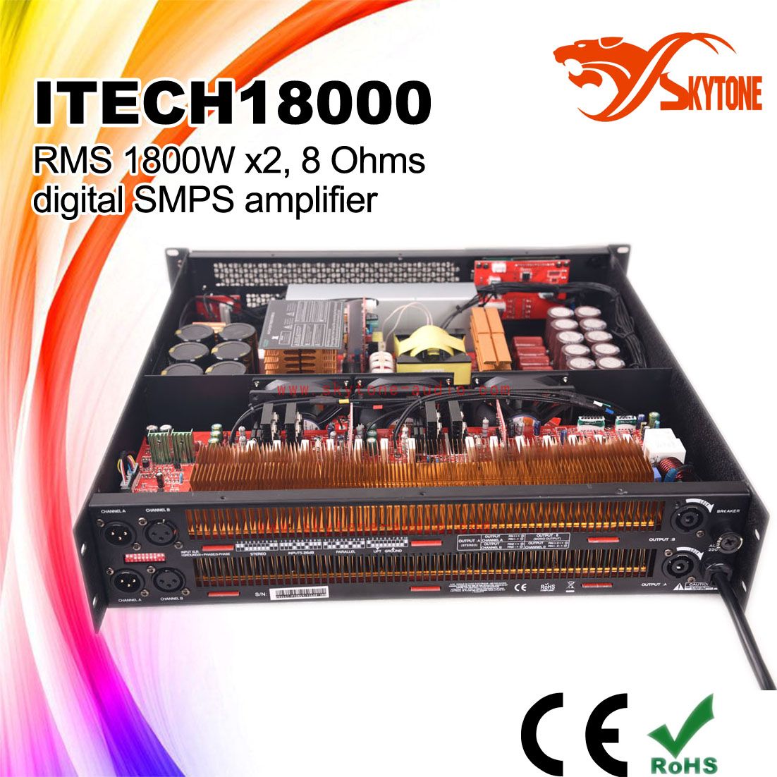 3600watts I-Tech 18000 Power Audio Amplifier DJ Amplifier Price