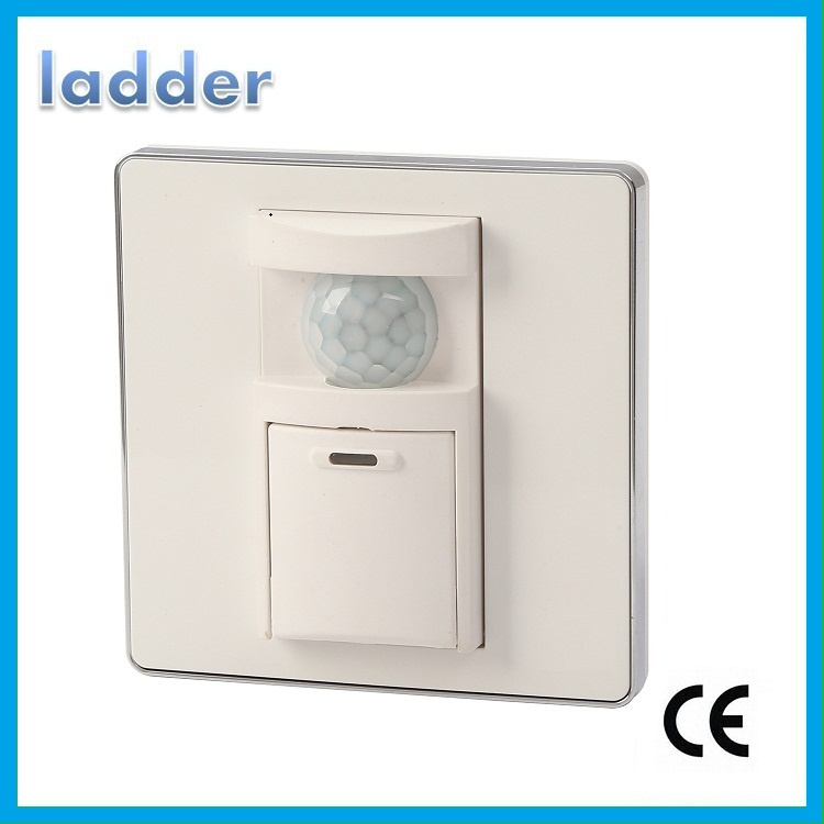 Cheap PIR Electric Infrared Sensor Wall Switch for Lights (LDFSM-E)