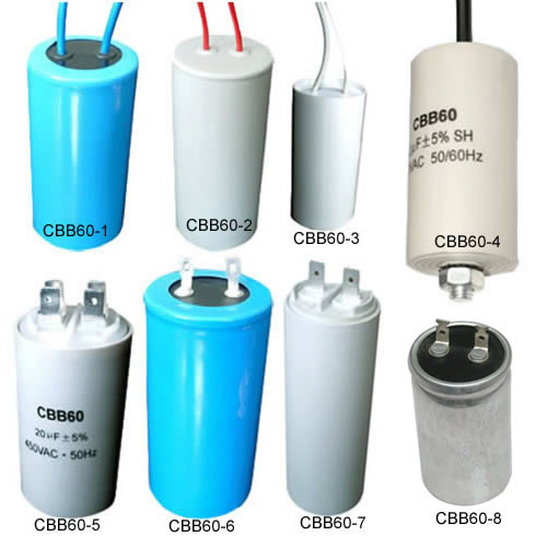 Cbb60 AC Motor Capacitor with Screw 450V CQC, Ce, VDE, RoHS