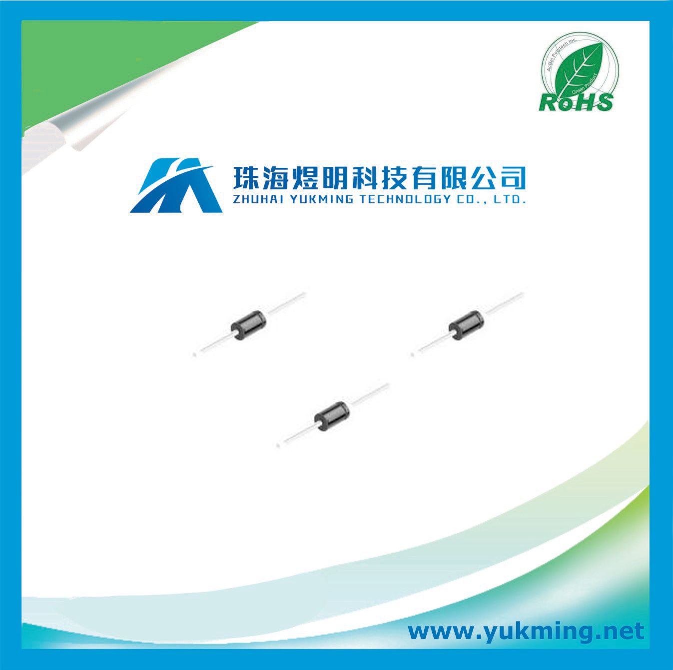 Electronic Component Diode Zener Single for PCB Assembly