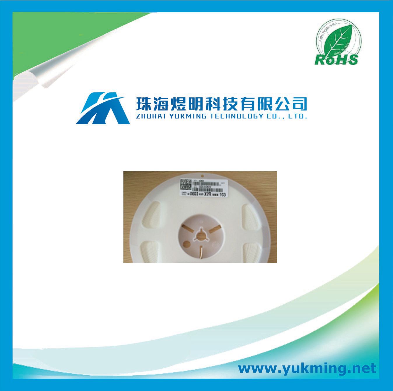 Electronic Component Multilayer Ceramic Chip Capacitor Component Cc0603krx7r9bb103