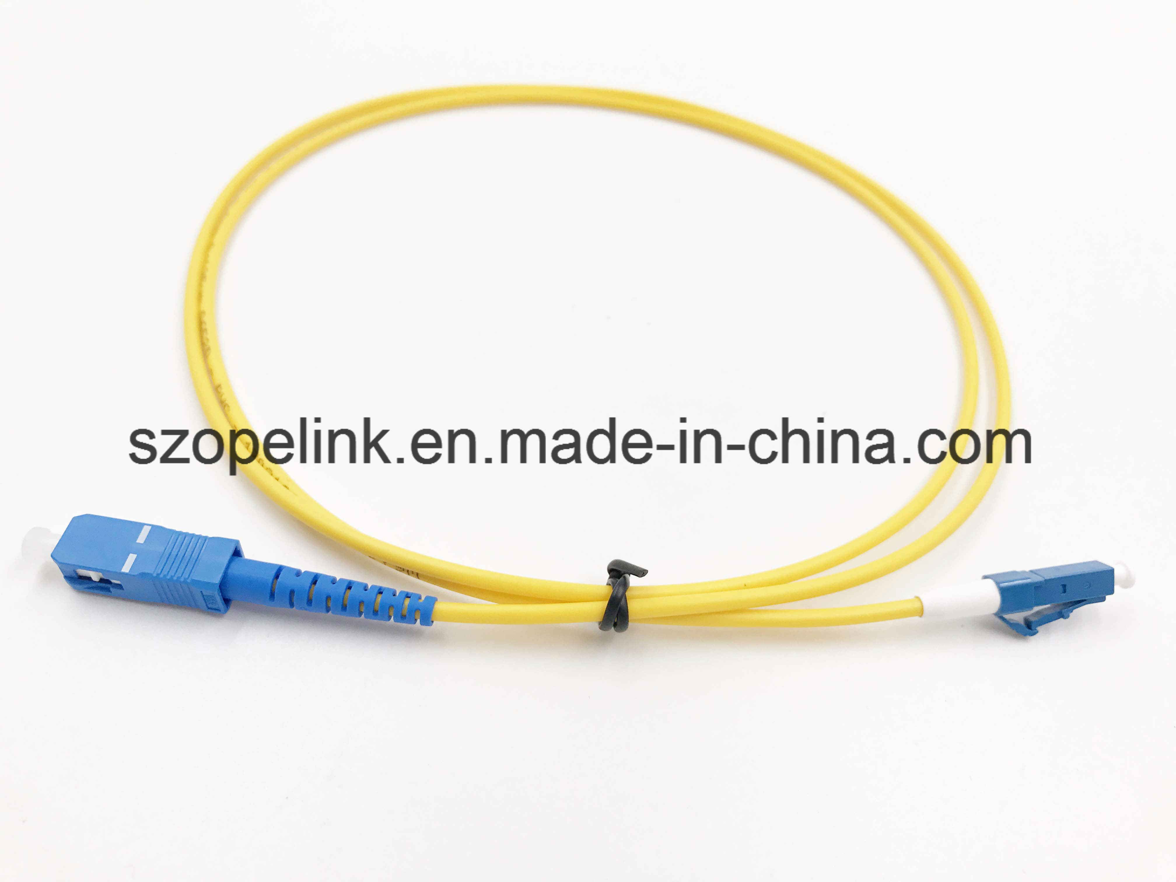 Fiber Optical Patch Cord LC-Sc Simplex, Sm for Optical Fiber Communication System