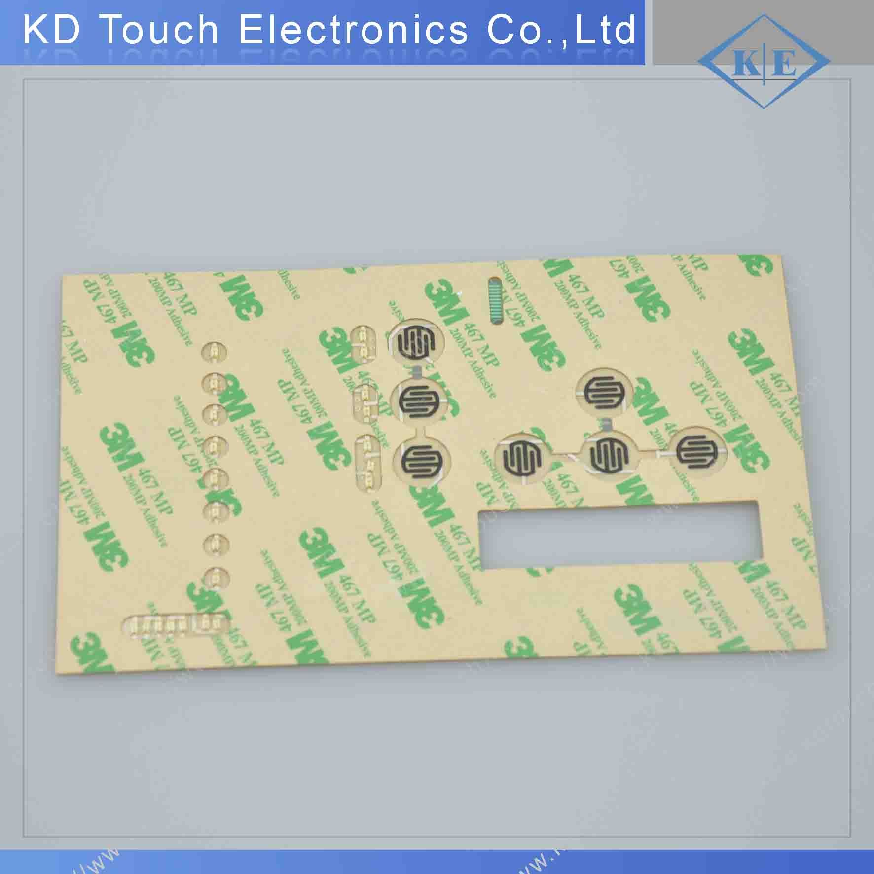 Custom Carbon Ink Printing Pet Circuit Switch with Multi-LEDs