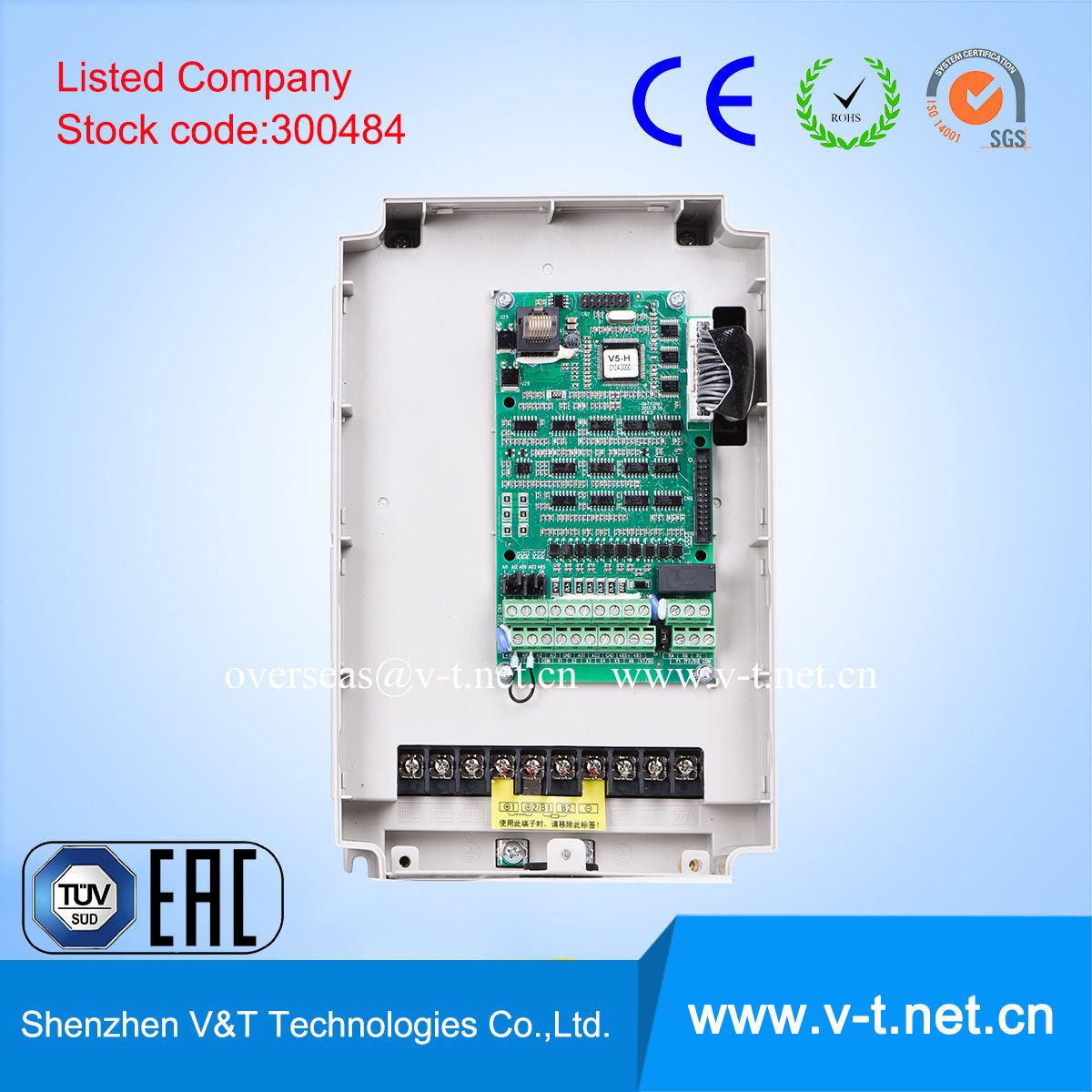 V&T V5-H AC Drives/Frequency Inverter Single/Three Phase 15kw