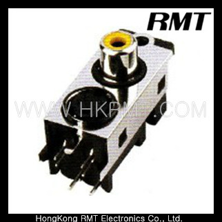 AV Combo Jack (RCA/DIN-101A)