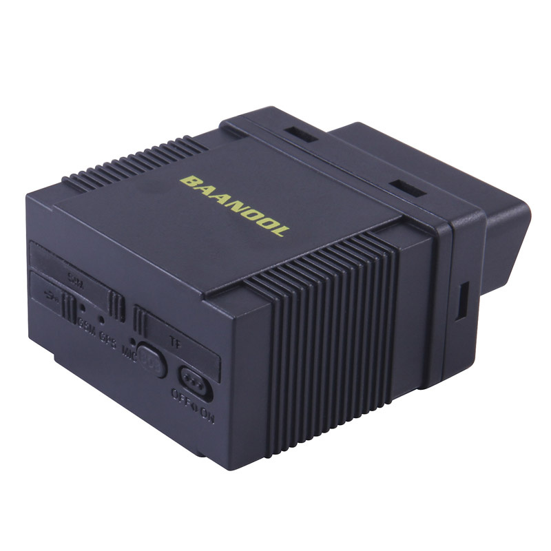 OBD GPS Tracker with Mileage Statistics and Diagnostic, Immobilizer Function