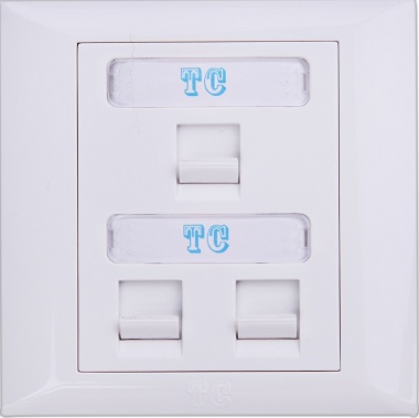 Ce Certificate 3-Digit Flat Face Plate