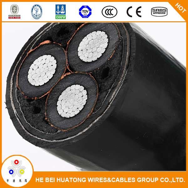 Medium Voltage Aluminum Conductor XLPE Insualted Swa Power Cable