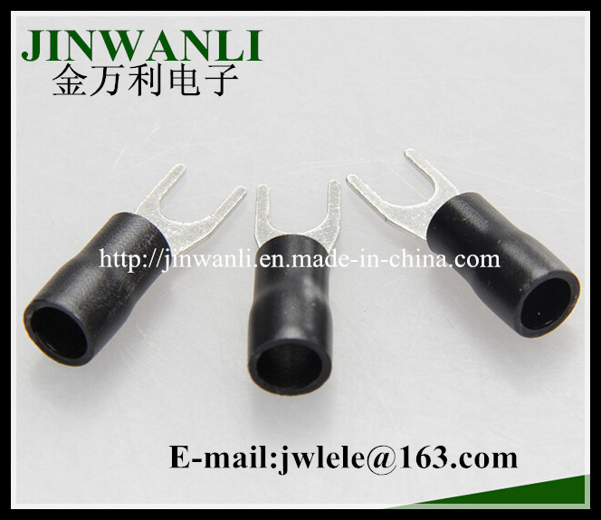 Sv1.25-3 Insulated Copper Fork Terminal with Tinned Plated