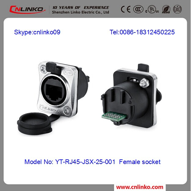Cnlinko Signal Ethernet Port RJ45 Connector/8p8c Connector