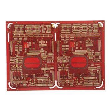 2.0mm Red Mask 6 Layers PCB for Auto Electronic