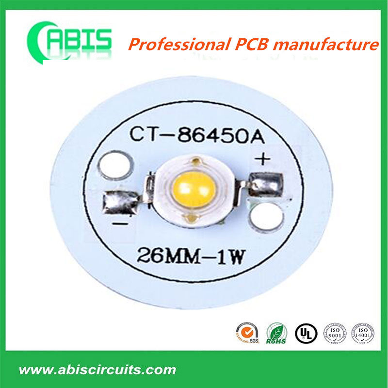 High Power Aluminum Based PCB for LED Lighting.