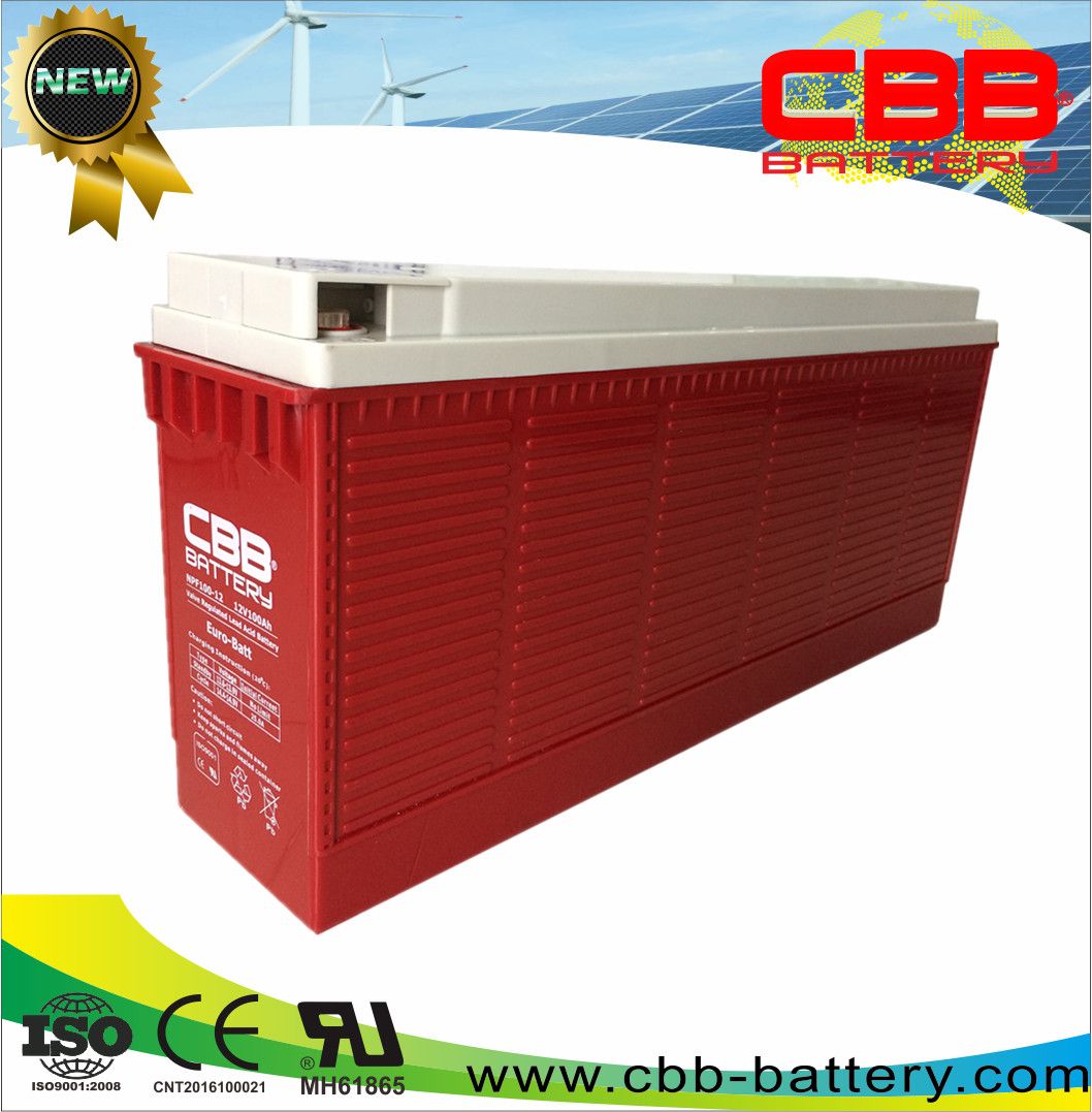 12V Telecom Battery AGM Solar Battery 100ah