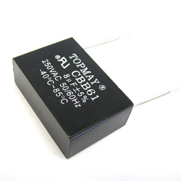 Air Conditioner Fan Capacitor Cbb61 250VAC