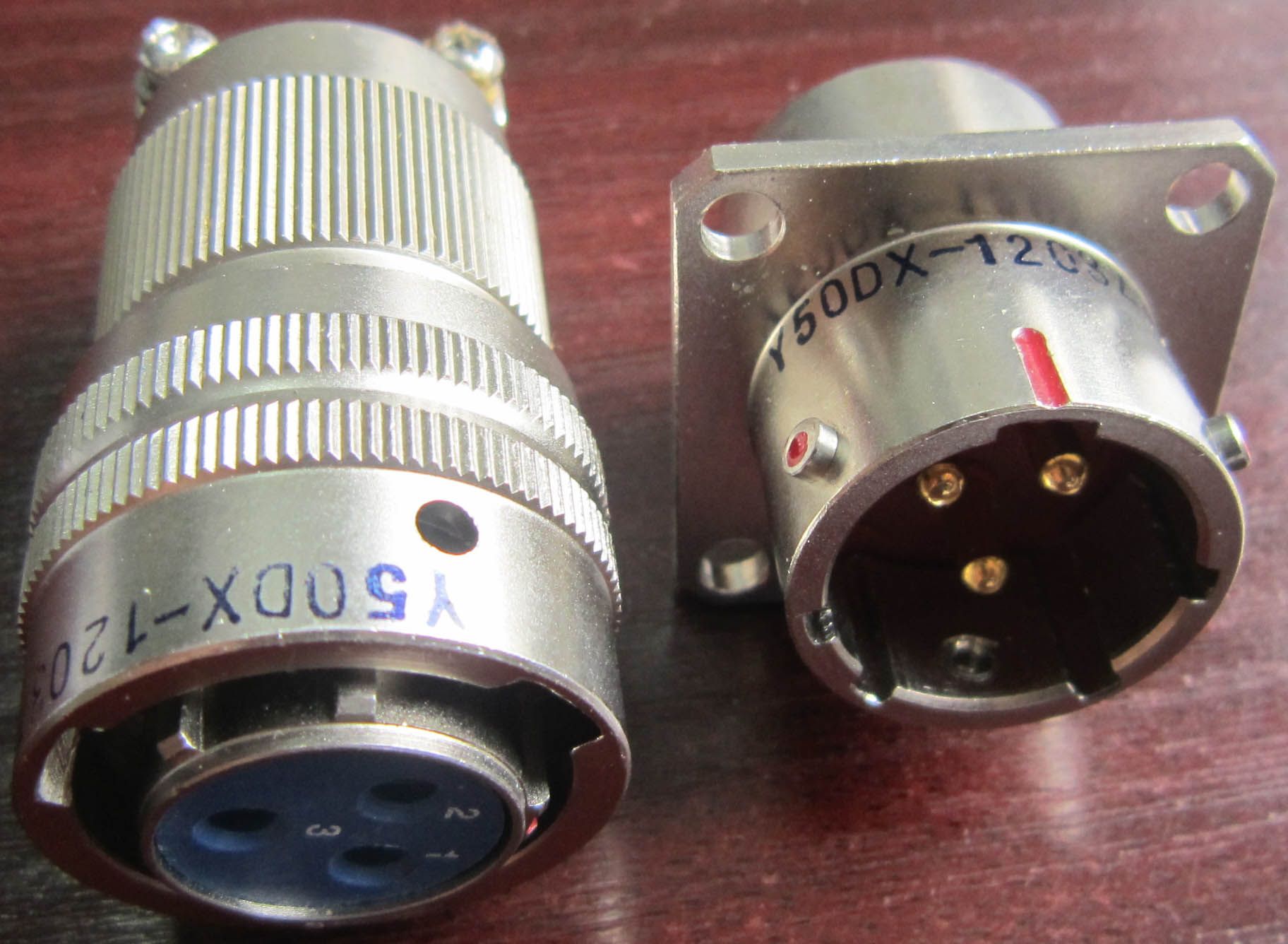 Y50dx Series Power Circular Bayonet Coupling Connector