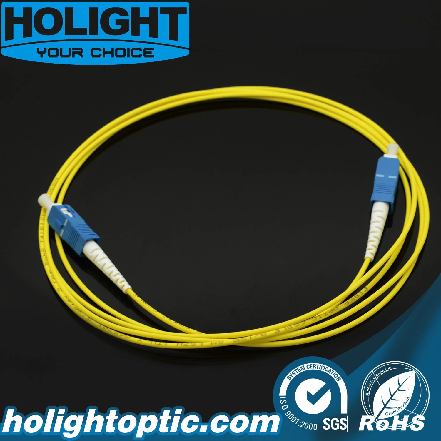 Sc to Sc Single Mode Fiber Optic Cable