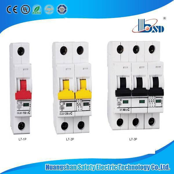L7 10ka 63A MCB / Overload Protector / Circuit Breaker