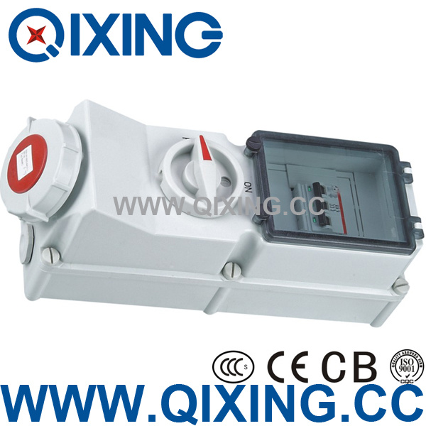 International Standard Switches with Interlock Socket with MCB Box (QX7050)