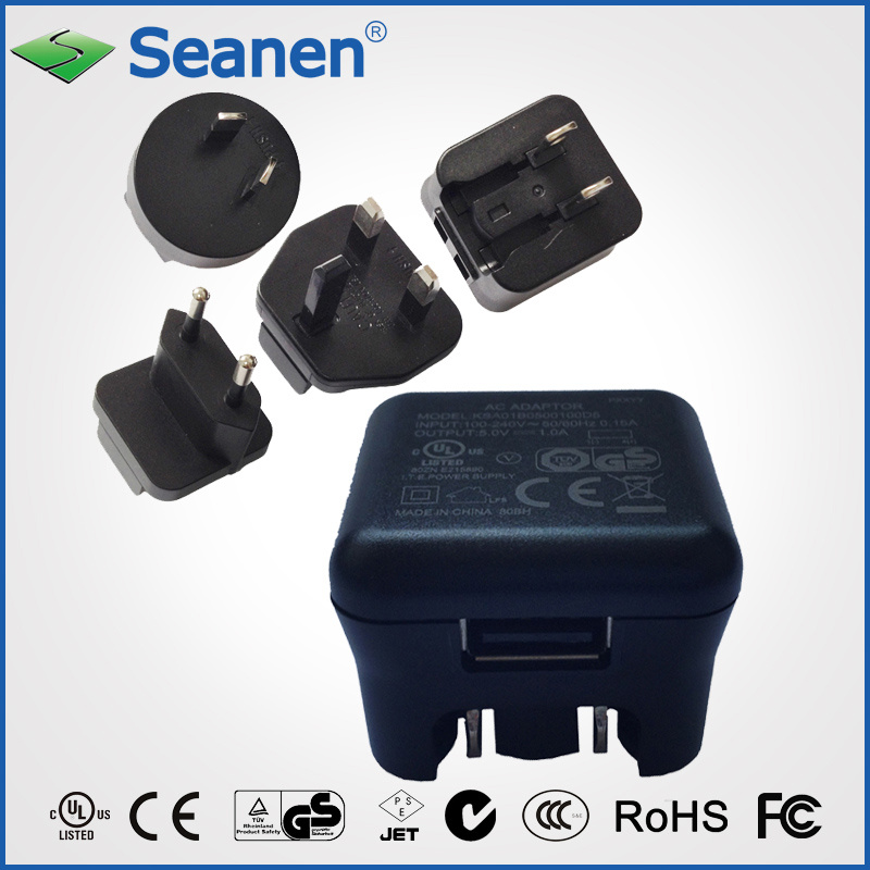 10W Series Power Supply with Multi AC Plugs