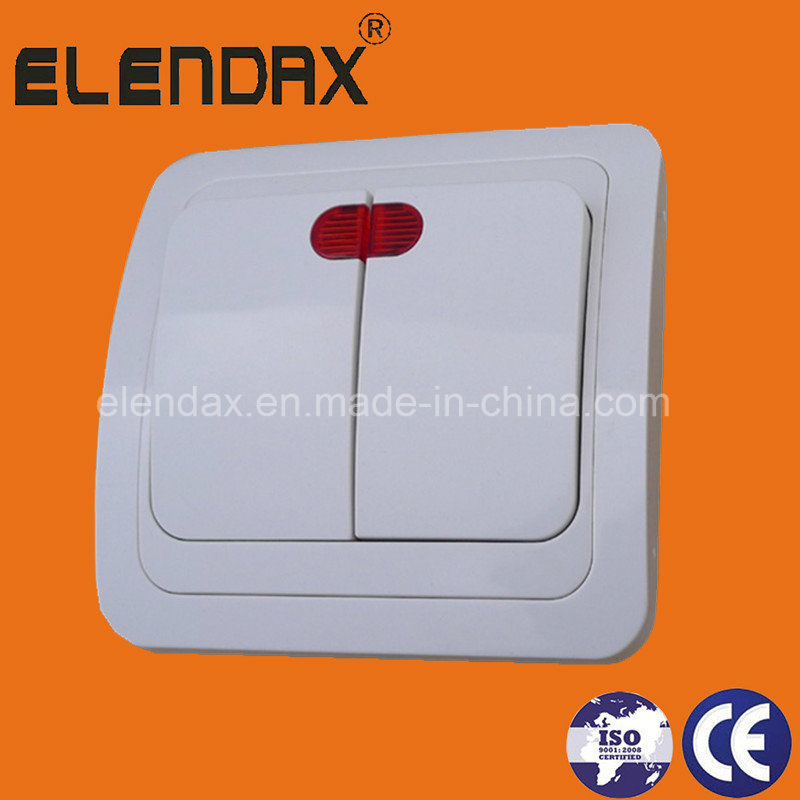 European Style Flush Mounting Electrical Wall Light Switch (F2102)