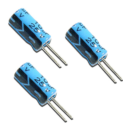 Miniature 7mm Aluminum Electrolytic Capacitor