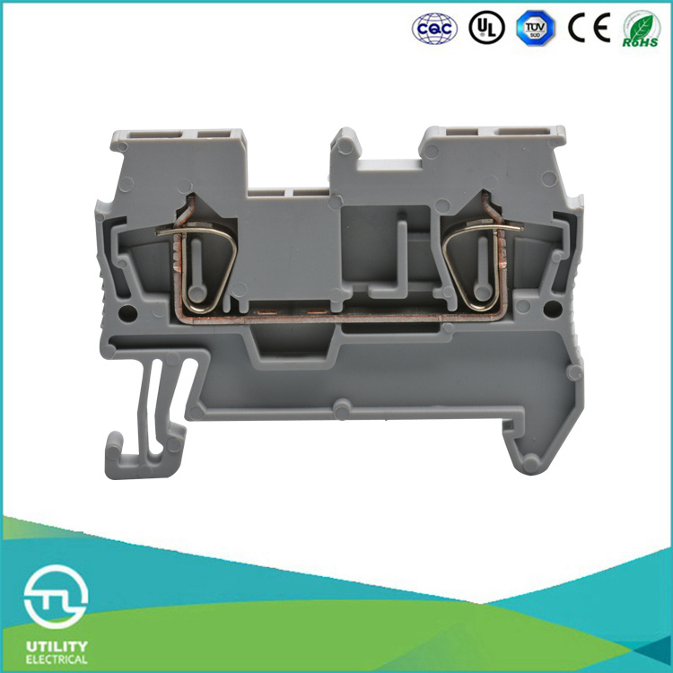 Utl Spring Terminal Block 1.5mm2 DIN Rail Spring Cage