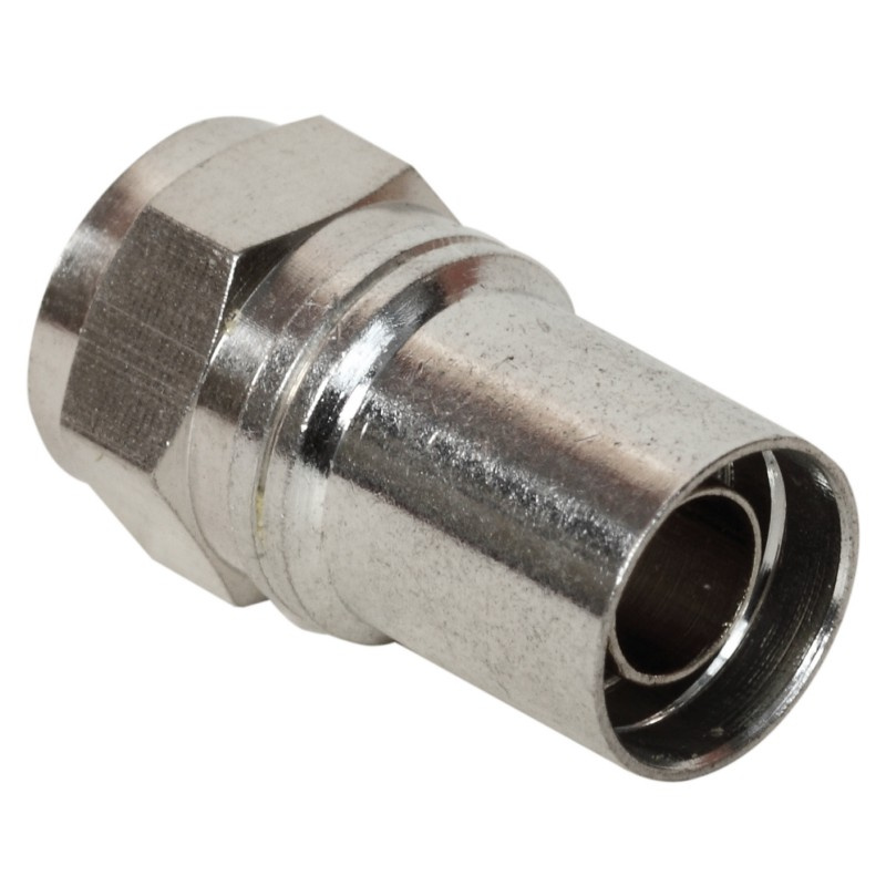 F Male Crimp Connector with Waterproof