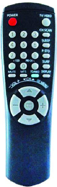 ABS Case TV Remote Control (00077C)