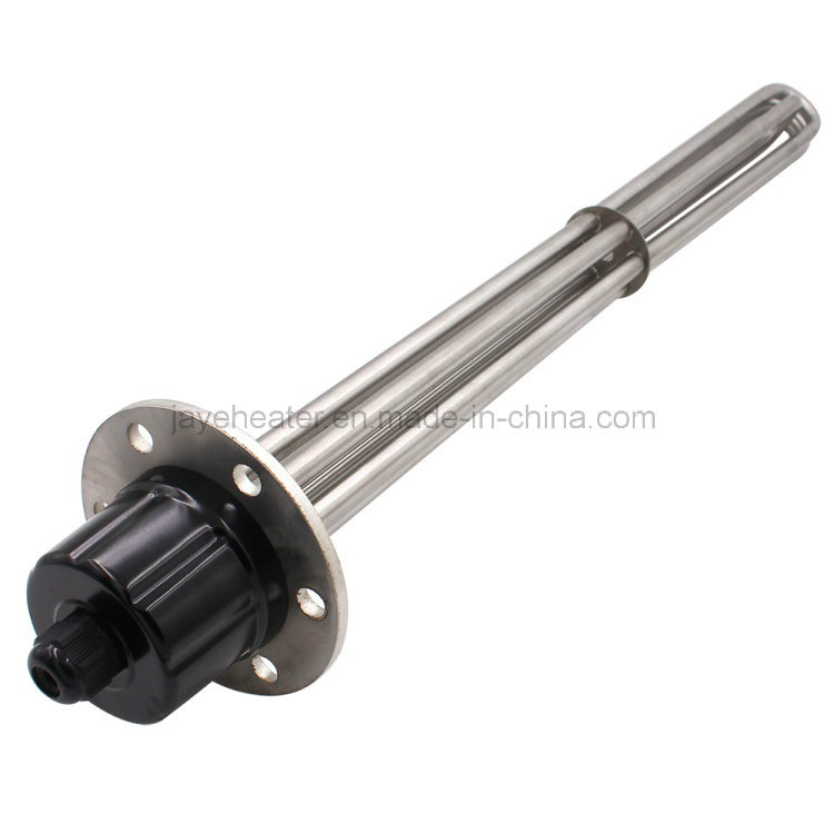 Stainless Steel 3 Phase Immersion Water Heating Element 380V 6kw with Round Flange