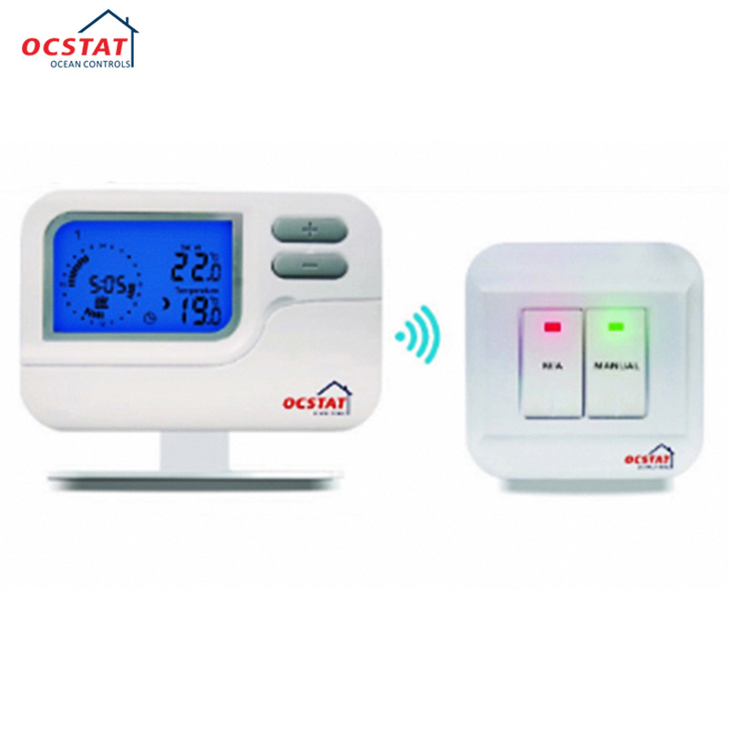 Digital Boiler Heating Wireless Programmable Room Gas Boilers Thermostat