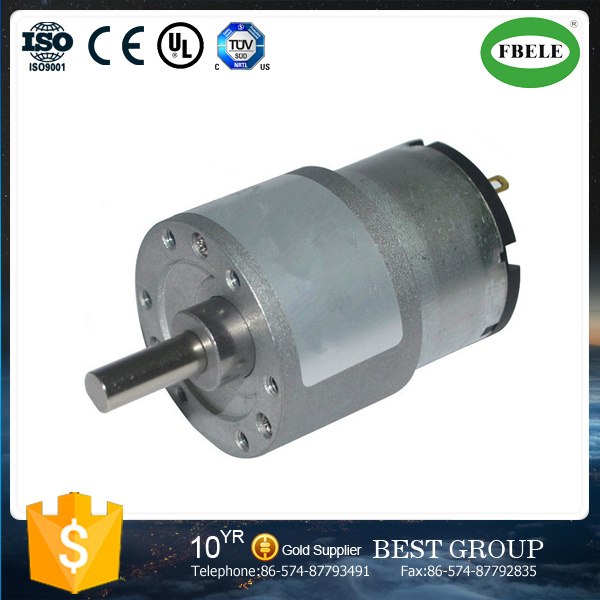 Micro Gearbox Gear Motor Carbon Brush DC Motors