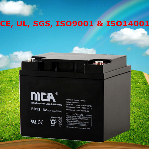 12V Deep Cycle Battery AGM Deep Cycle Battery 42ah