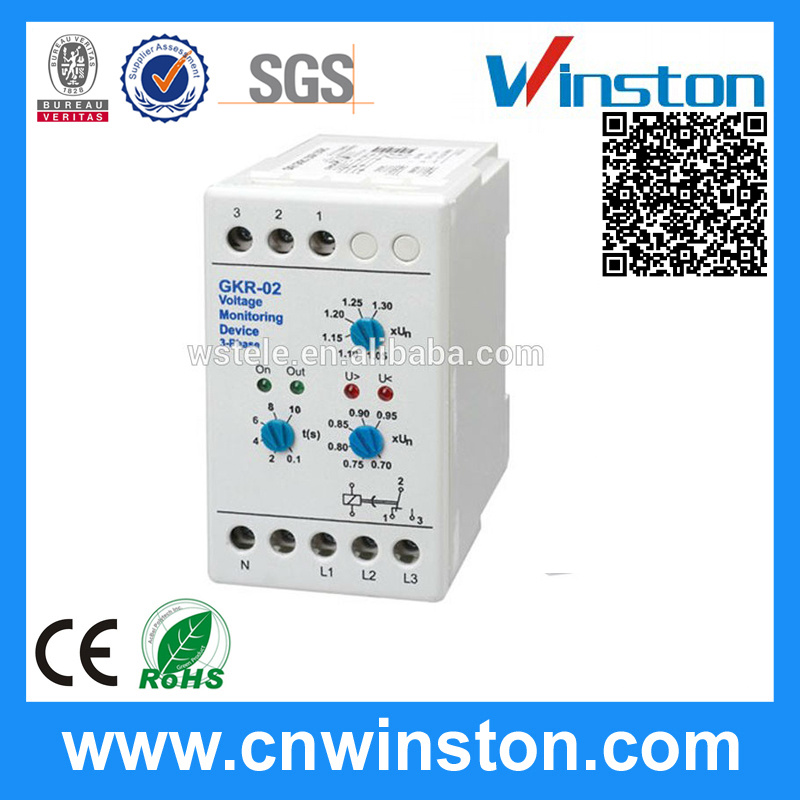 230V/415V 3 Phase Voltage Monitoring Device Relay with CE