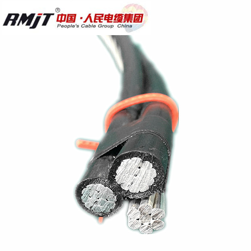 Overhead Aerial Bundled Cable with XLPE Insulated Duplex / Triplex / Quadruplex