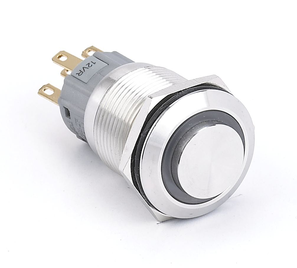 CE UL 22mm Metal Pushbutton on off Switch 2no2nc