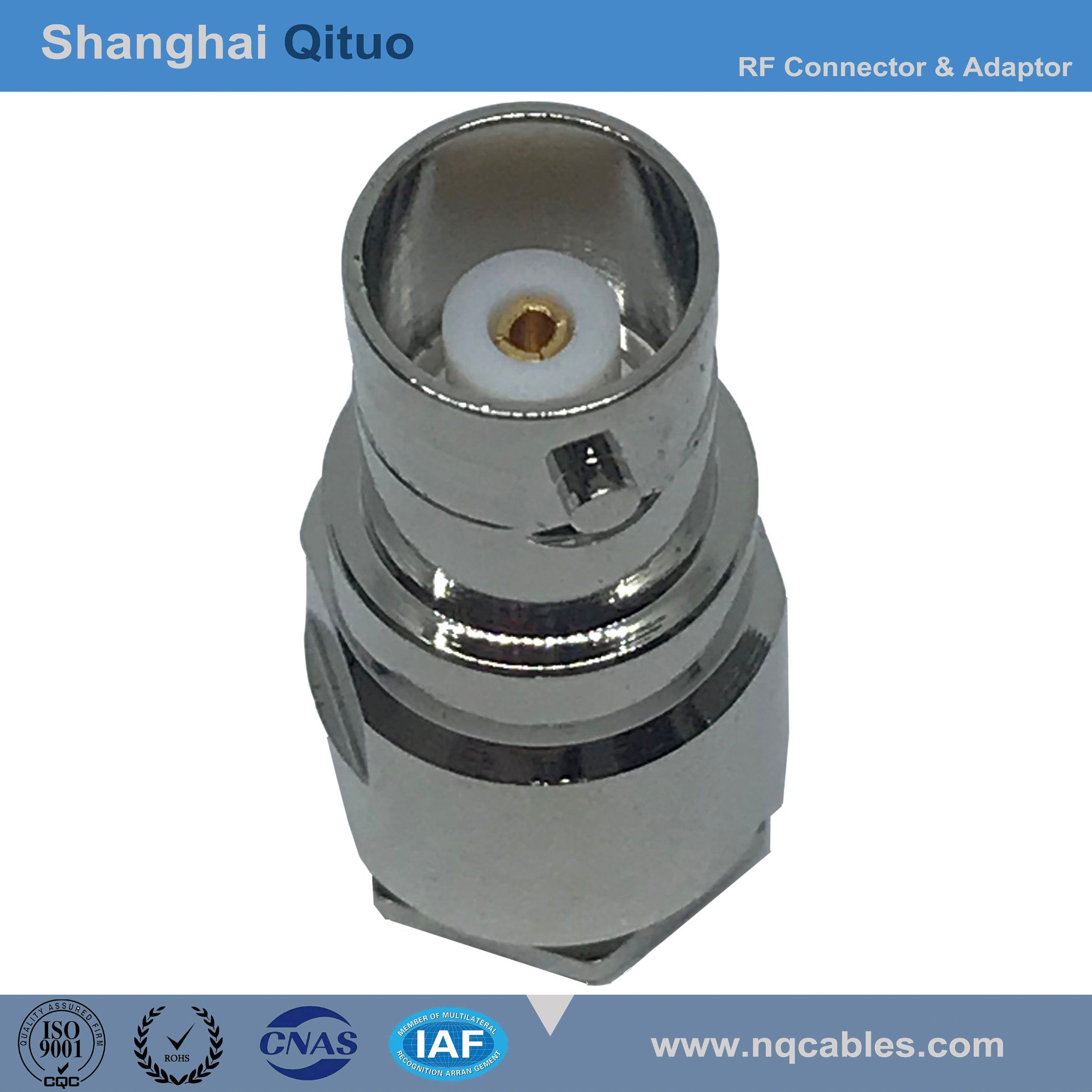 RF Connector BNC Straight Female Jack for Syv-50-5u, 5dfbu (BNC-K27)