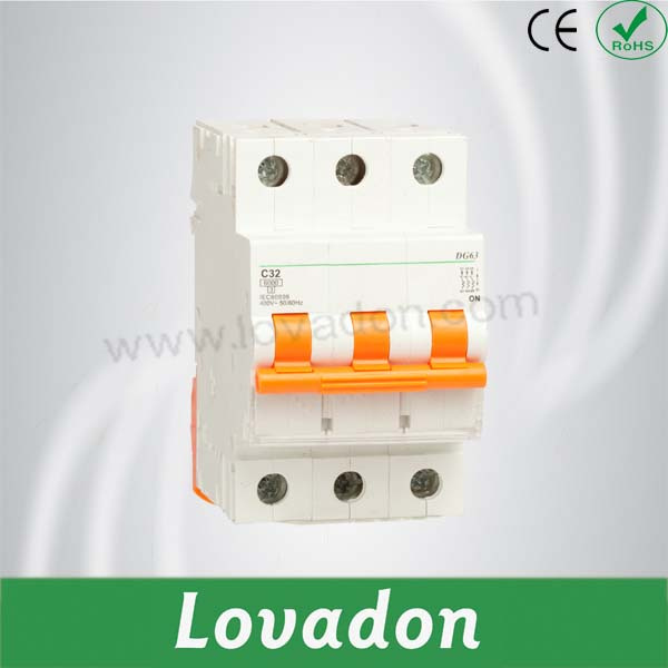 Good Quality Lcb4-63 3 Pole Miniature Circuit Breaker