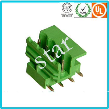 Custom 5.0mm Pitch Screw Pluggable Male Female PCB Terminal Block