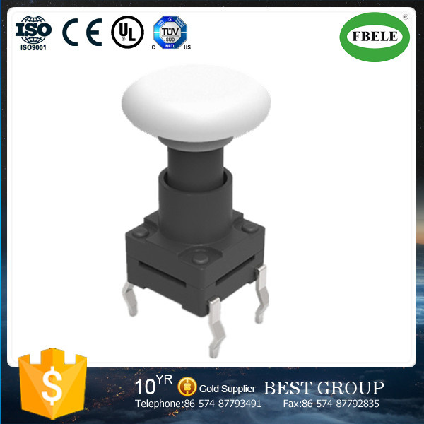 6*6 Waterproof Switch with High Temperature Resistant Cap Touch Touch Switch (FBELE)