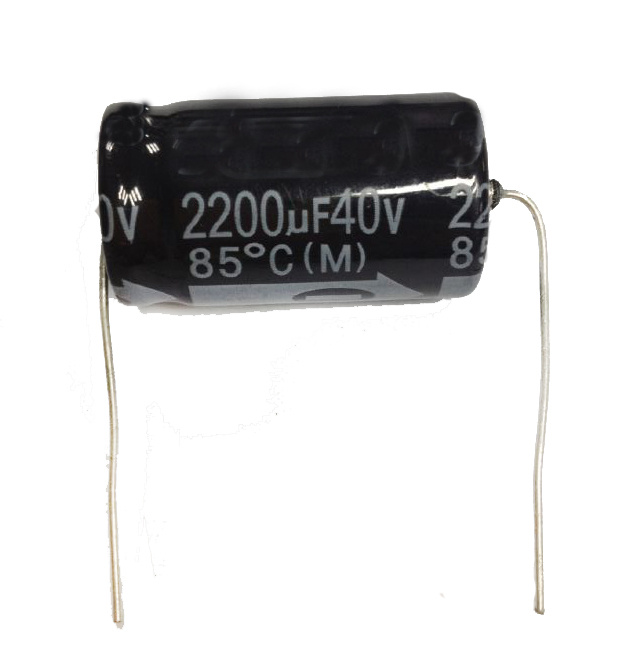 2200UF Axial Aluminum Electrolytic Capacitor