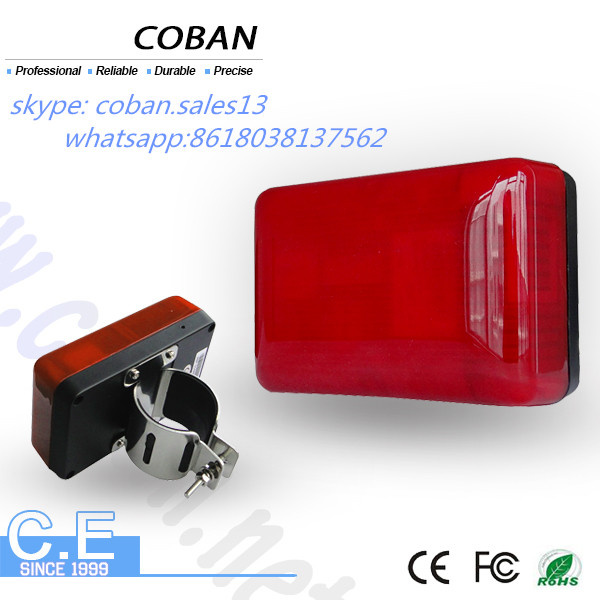 GPS Tracker for Bicycle Anti Theft Alarm System GPS307 Tailight with Android Ios APP