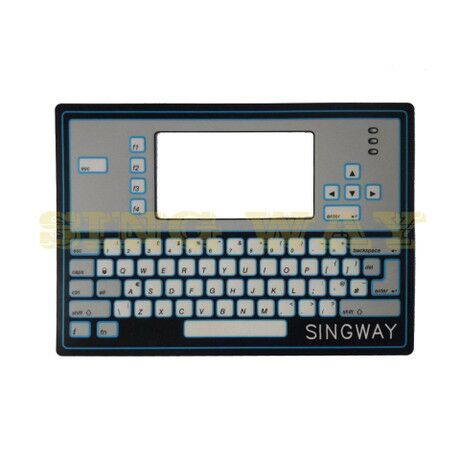 Transparent Area of Membrane Switch Panel for Industrial Application