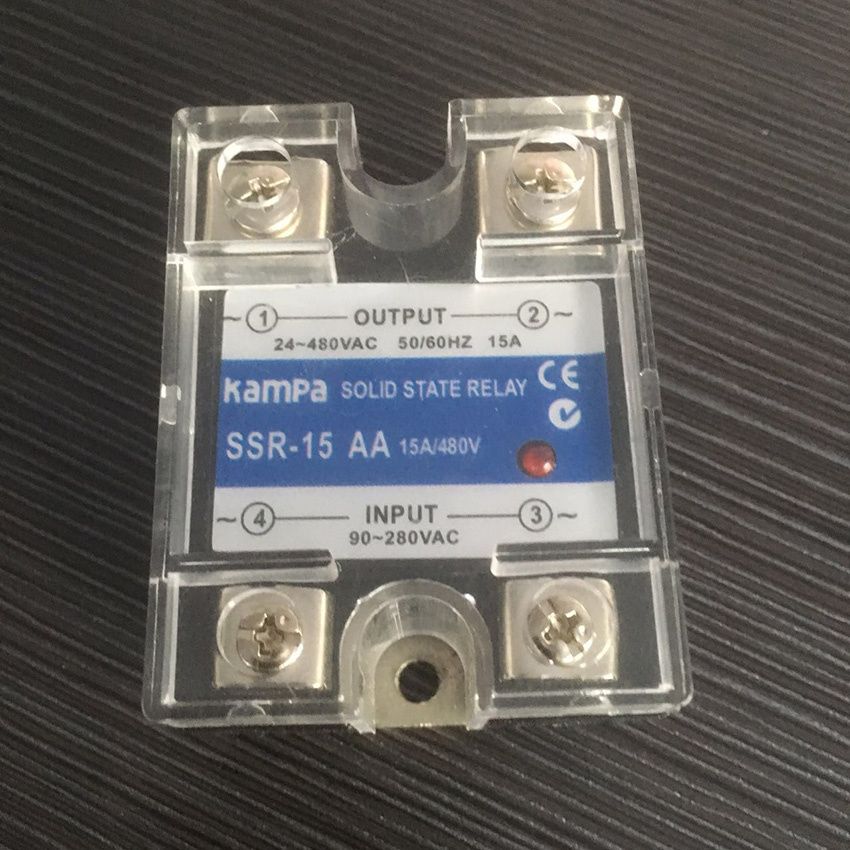 SSR 15AA 24-480VAC to 90-280VAC Solid State Relay